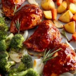 BBQ Chicken Sheet Pan Dinner First Image