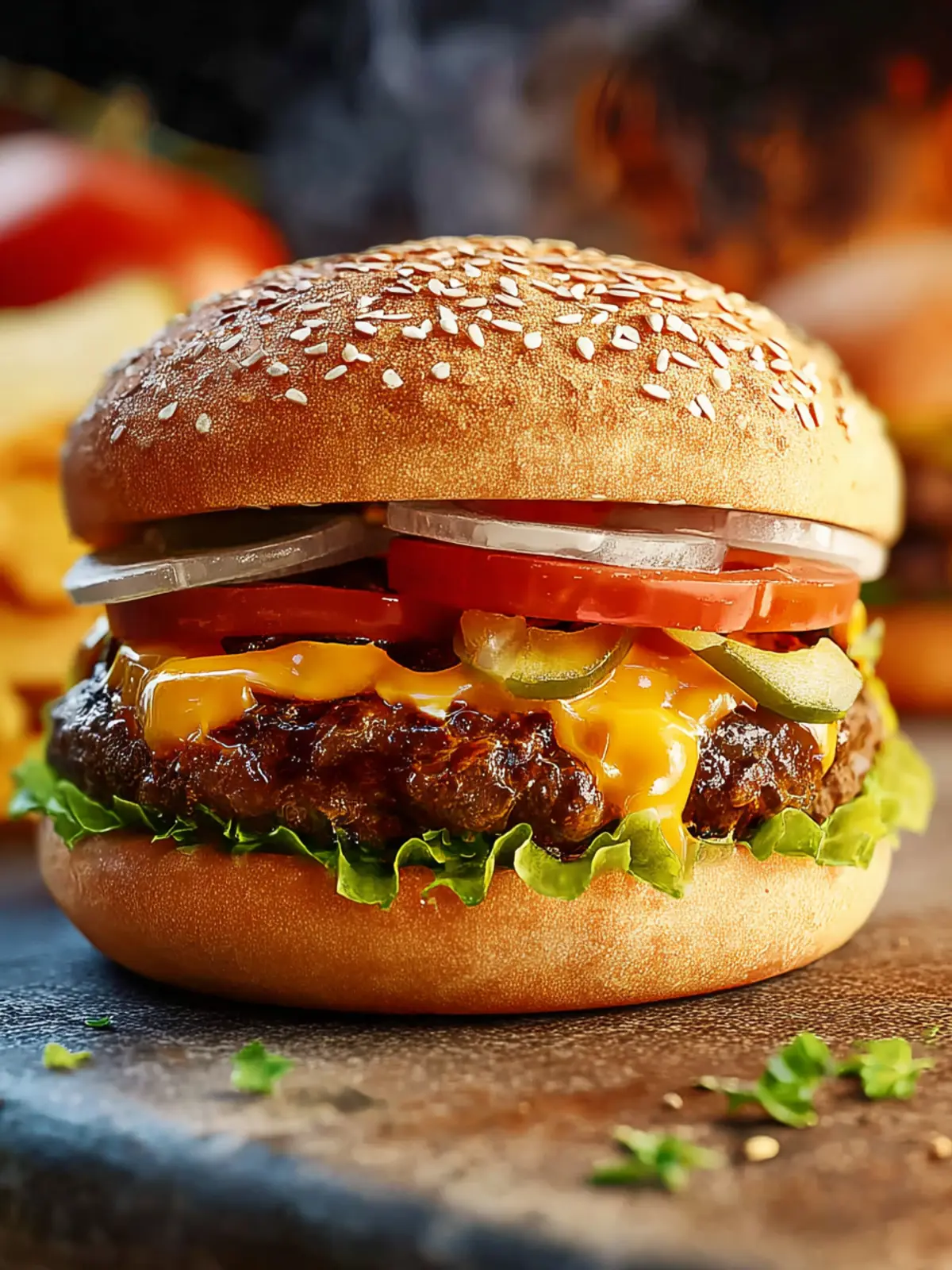 Flavorful Taco Burger Recipe for a Perfect Grill Party First Image