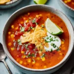 Vegetarian Tortilla Soup First Image