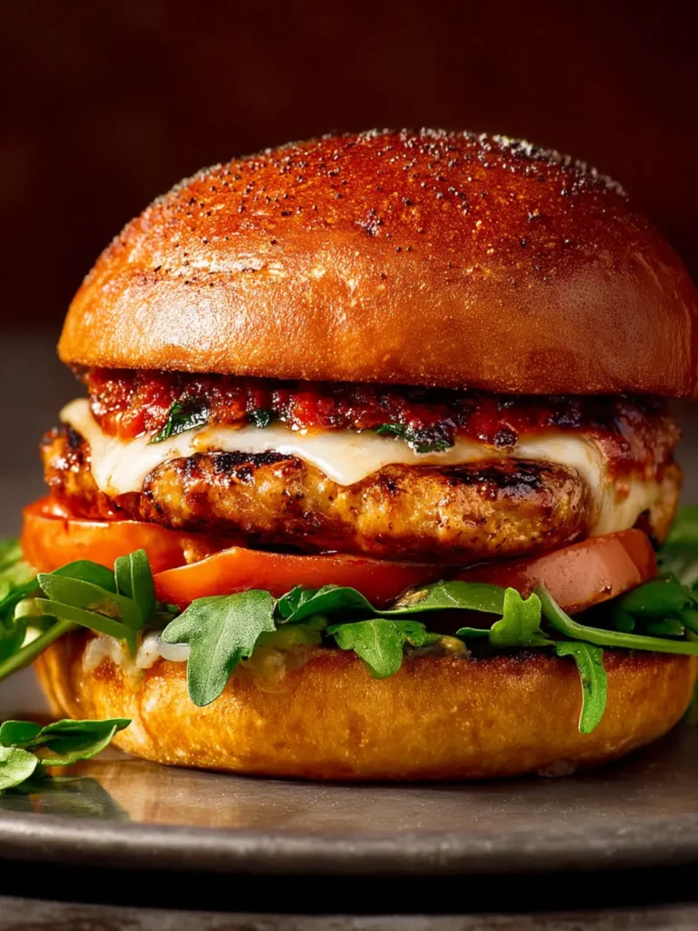 Italian Turkey Burgers First Image
