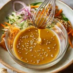 Healthy Sesame Ginger Dressing Recipe, Quick + Easy First Image