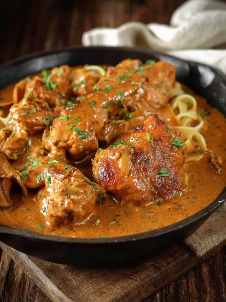 Hungarian Chicken Paprikash First Image