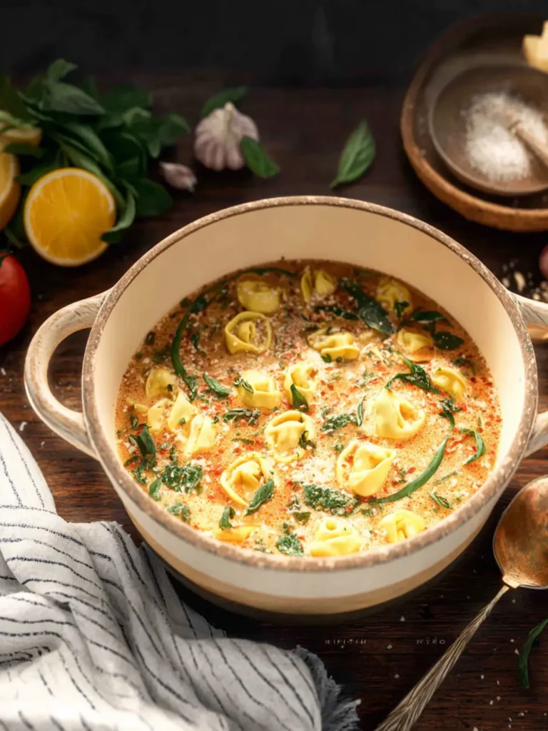 Creamy Tortellini Soup First Image