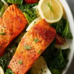 Air Fryer Salmon First Image