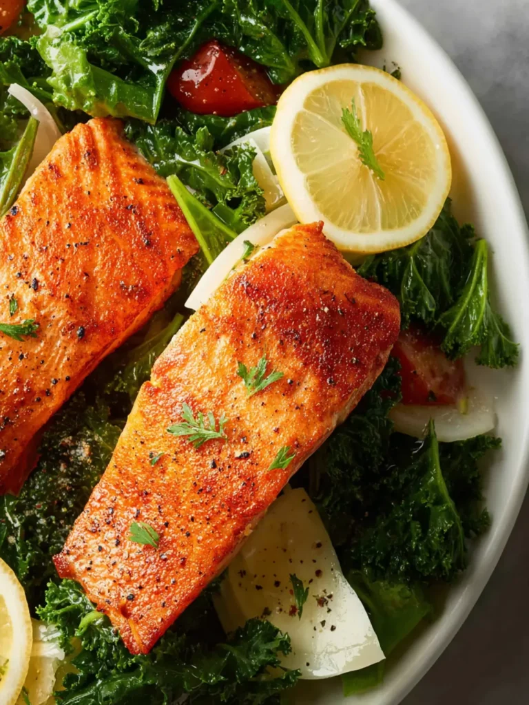 Air Fryer Salmon First Image