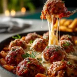 Dump and Bake Meatball Casserole First Image