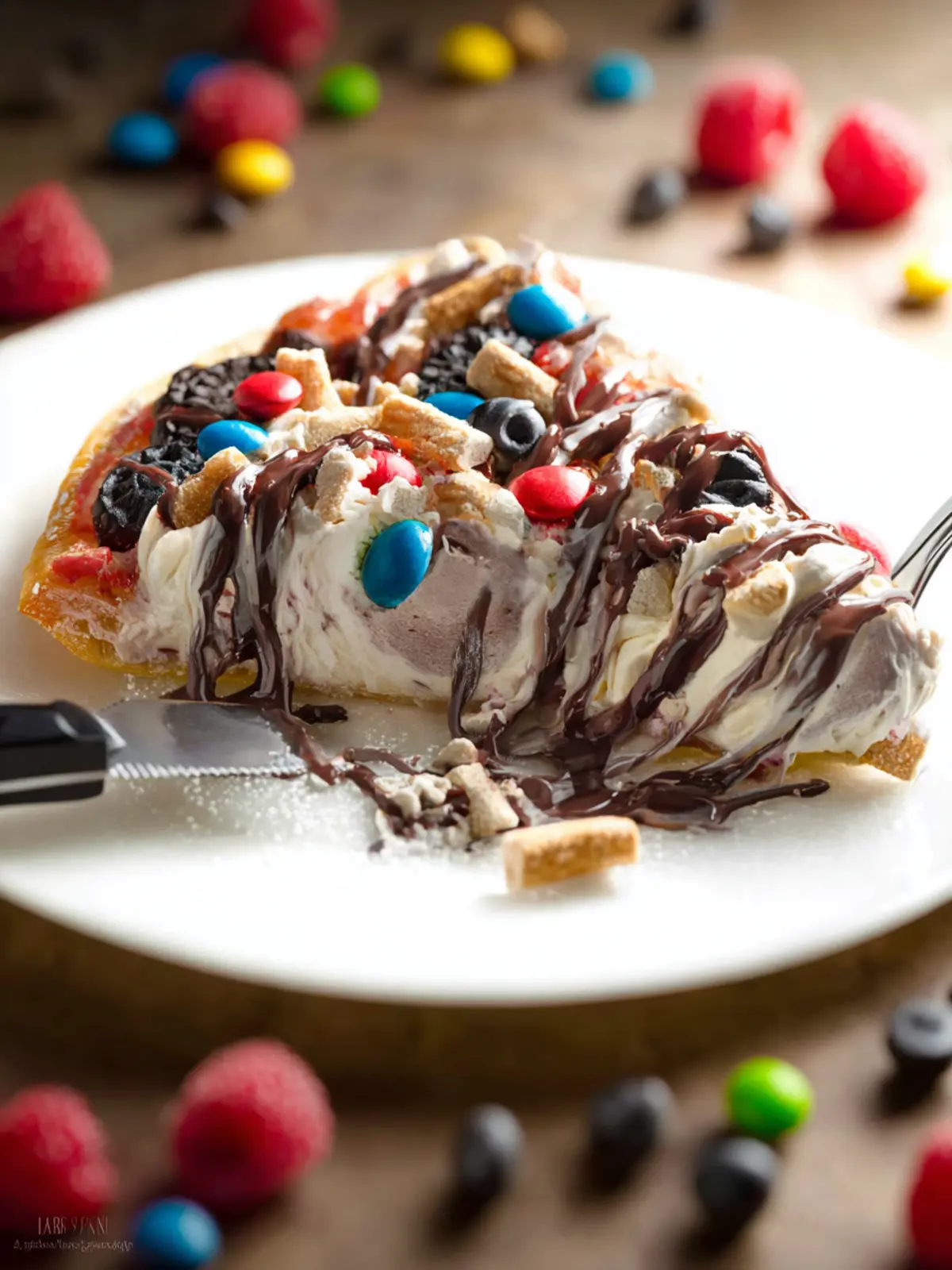 Frozen Ice Cream Dessert Pizza: Indulgent Treatzzo Bliss