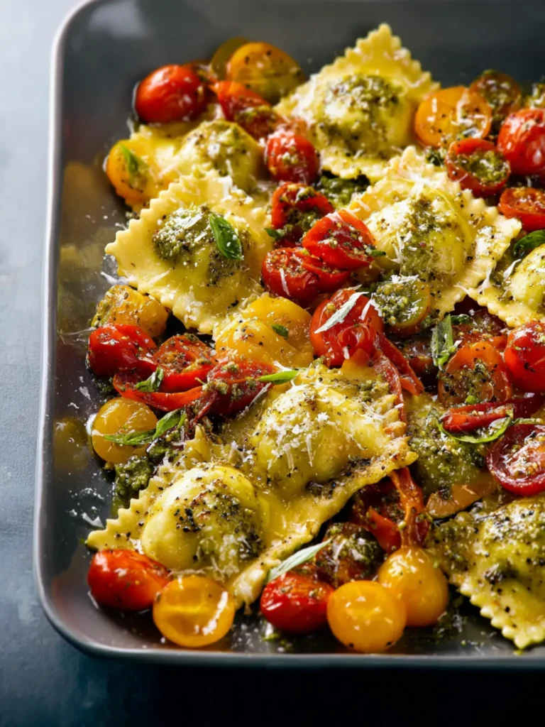 Pesto Ravioli First Image