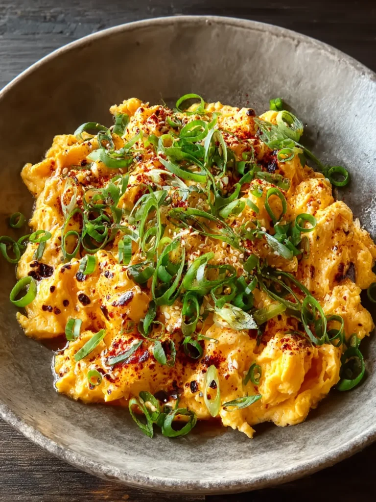 Silky Miso Scrambled Eggs First Image