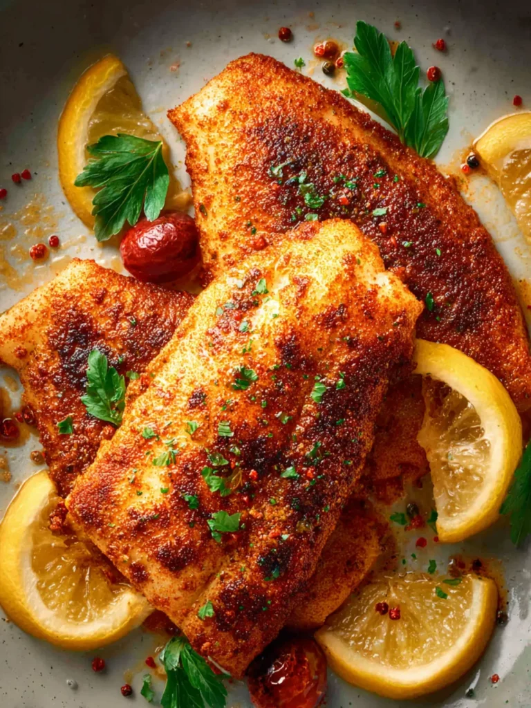 Air Fryer Flounder First Image