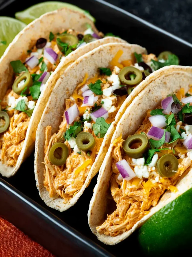 Cheesy Chicken Tacos (Instant Pot or Slow Cooker) First Image