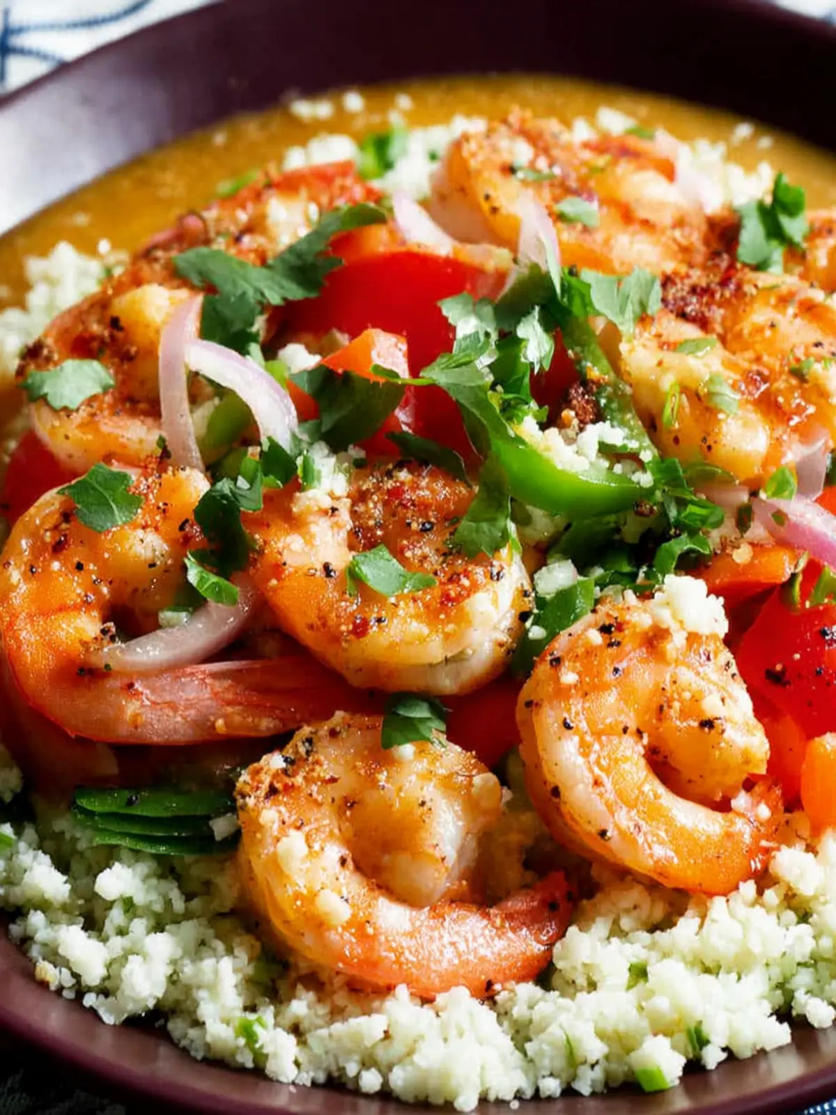 Coconut Milk Shrimp: Irresistibly Creamy Over Cauliflower Rice