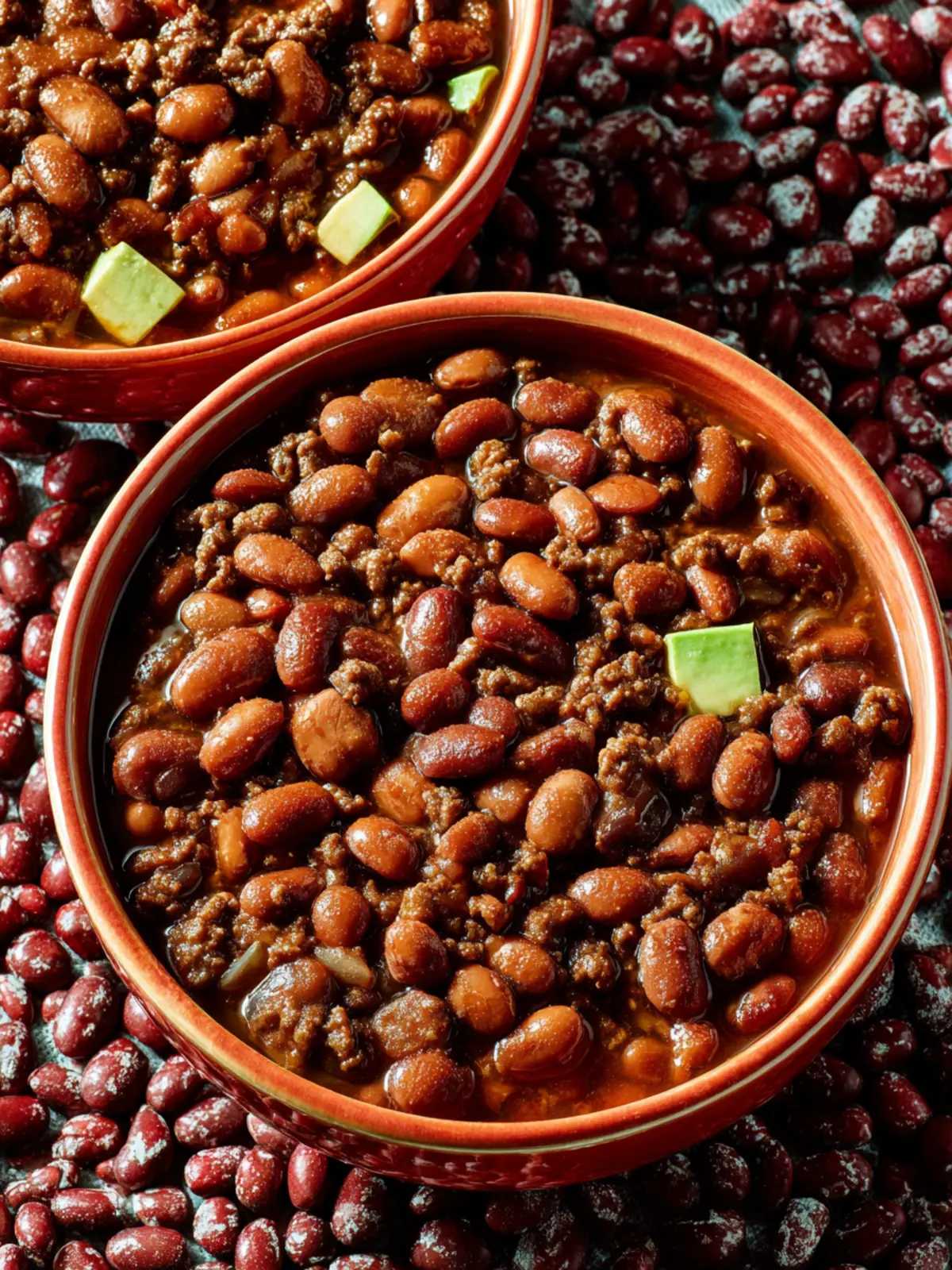 Pinto Beans with Ground Beef (Instant Pot or Stovetop) First Image