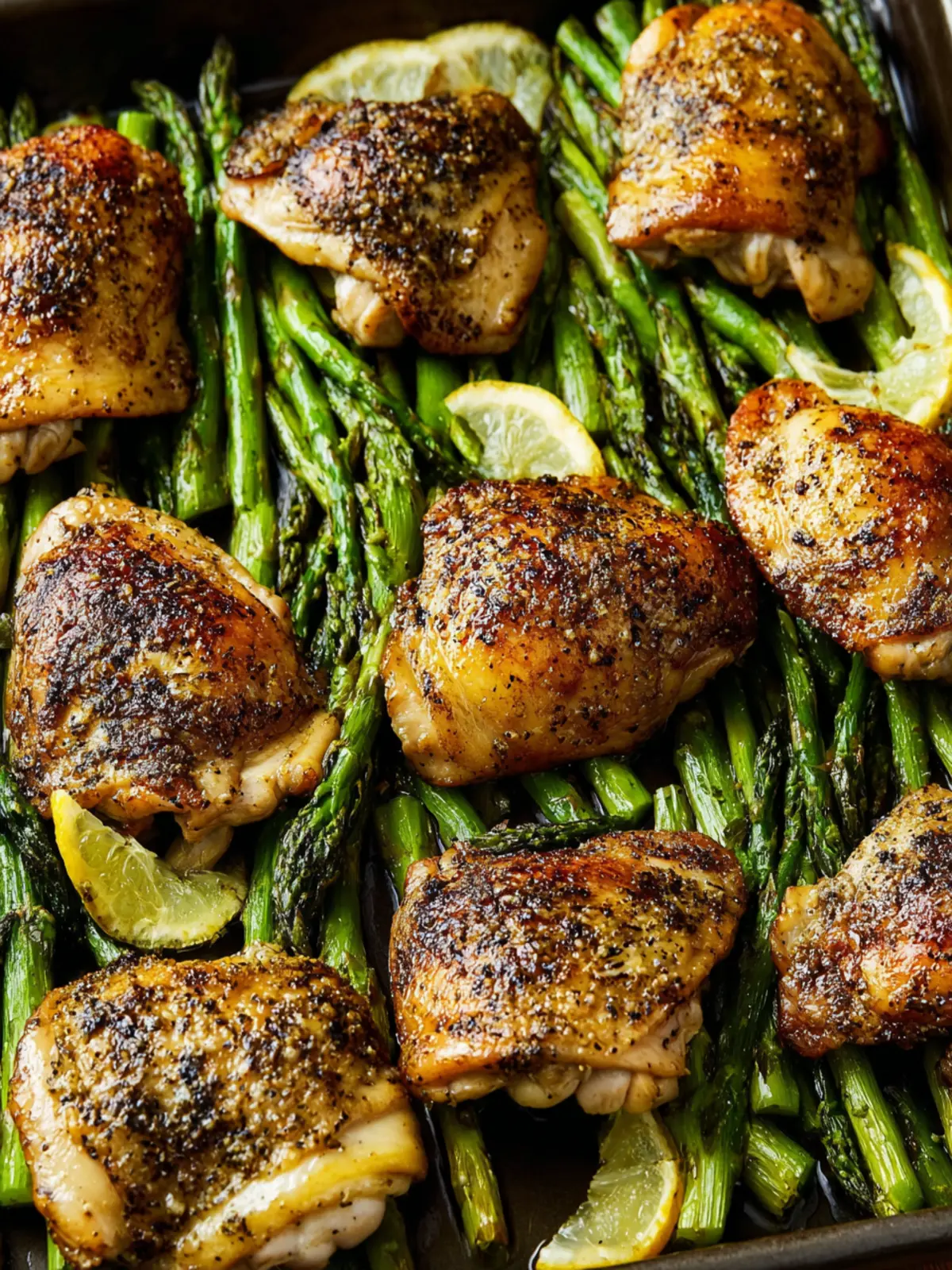 Sheet Pan Chicken Thighs and Asparagus: Easy Flavor Fiesta
