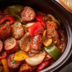 crockpot sausage and peppers First Image