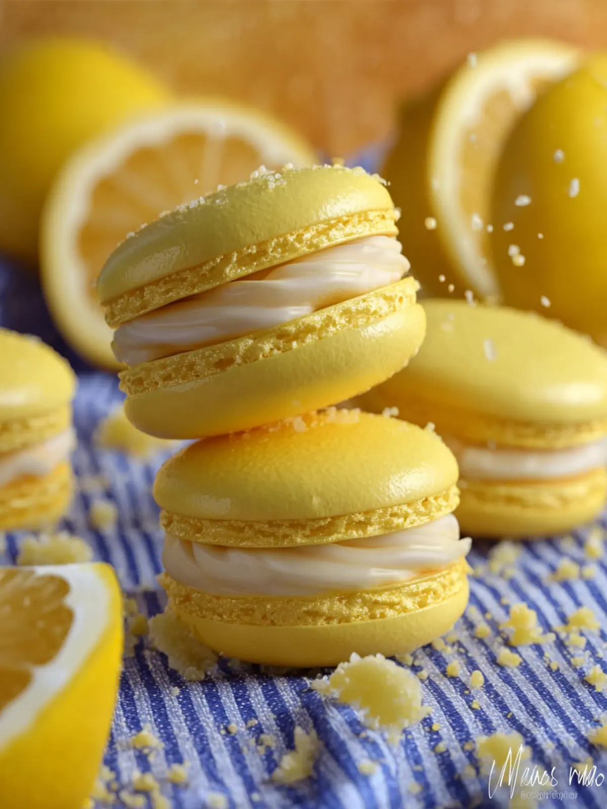 Lemon Macarons First Image