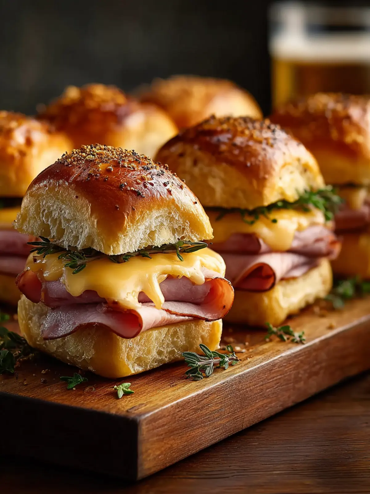 Pioneer Woman Ham and Cheese Sliders First Image