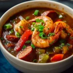 cajun shrimp and sausage gumbo First Image