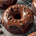 chocolate protein donuts First Image