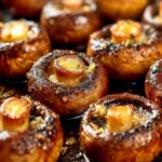 garlic butter roasted mushrooms First Image