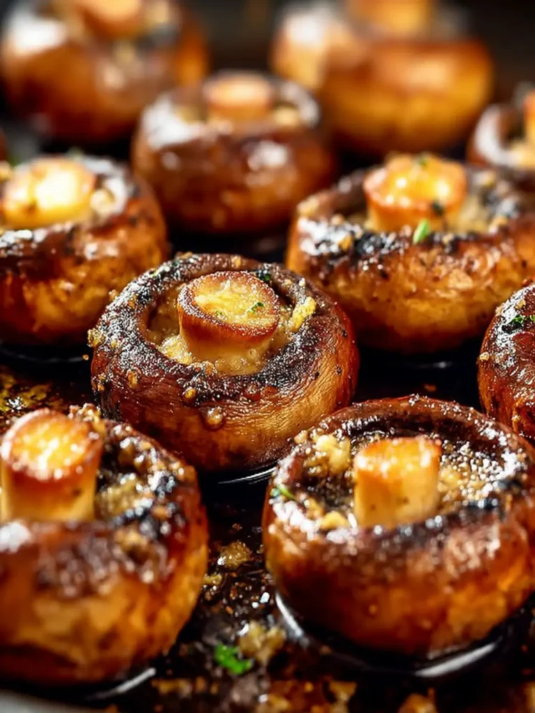 garlic butter roasted mushrooms First Image