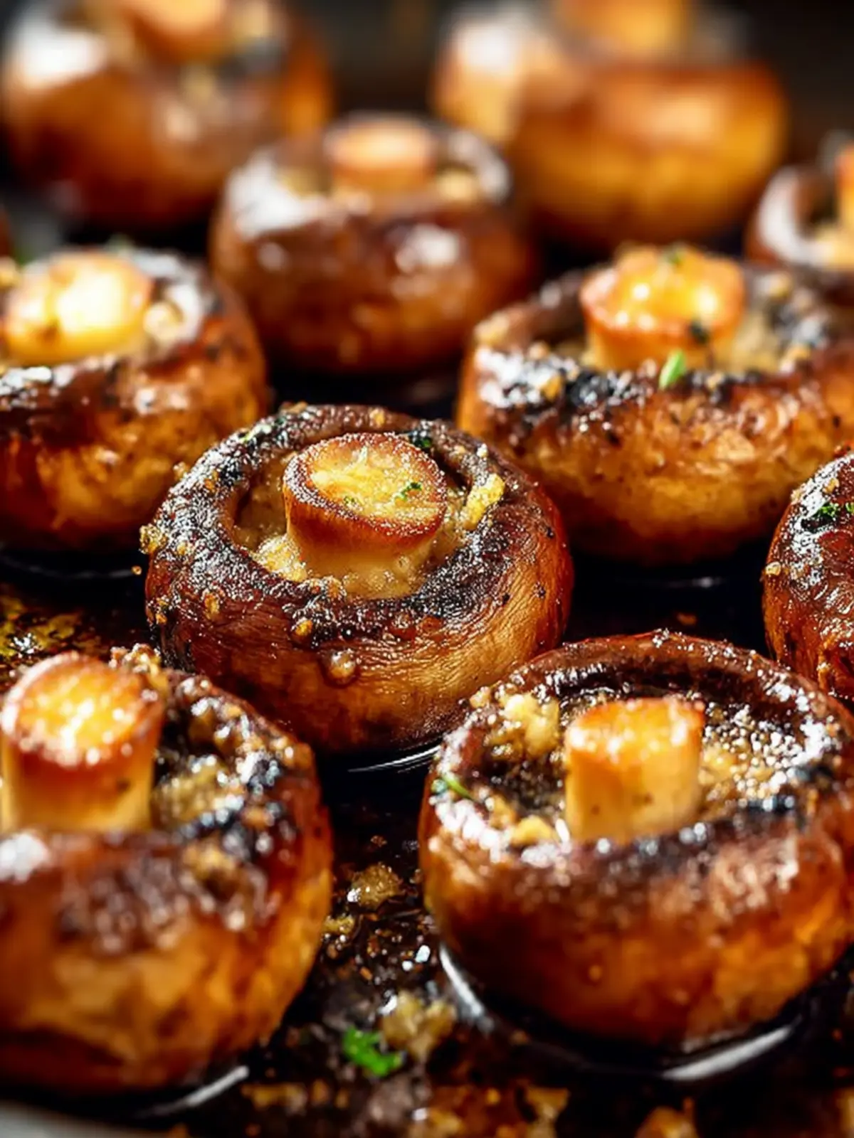 Garlic Butter Roasted Mushrooms: Irresistibly Savory Delight