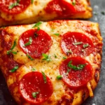 grilled pepperoni pizza First Image
